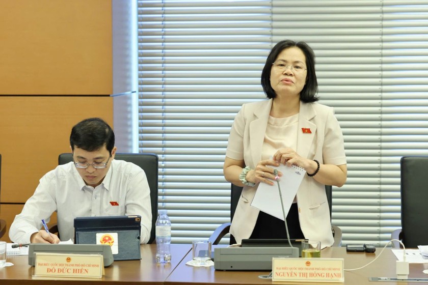 Đại biểu Nguyễn Thị Hồng Hạnh.