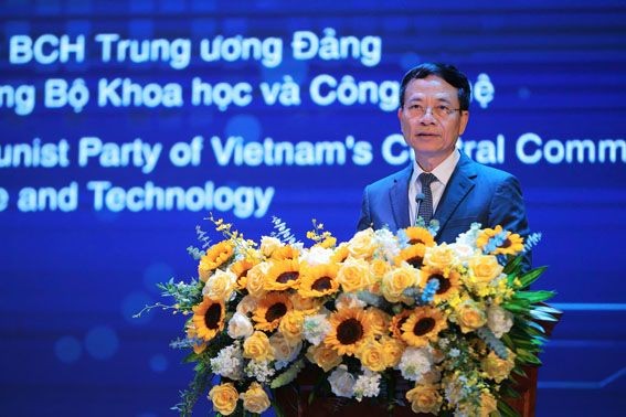 Bộ trưởng Bộ Khoa học và Công nghệ Nguyễn Mạnh Hùng. (Ảnh: MOST)