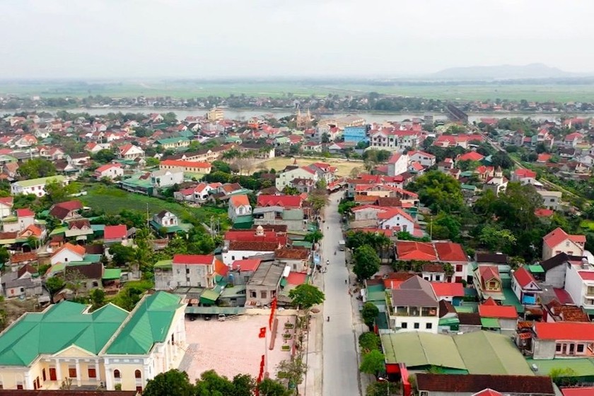 Huyện Đức Thọ, tỉnh Hà Tĩnh, đạt chuẩn nông thôn mới nâng cao năm 2024. (Ảnh minh hoạ).