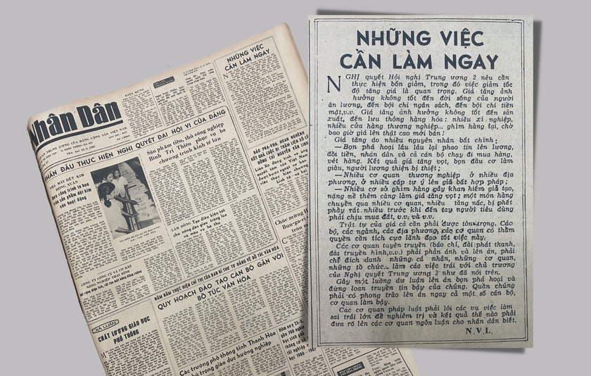 Bài viết của đồng chí Nguyễn Văn Linh trên Báo Nhân Dân đăng ngày 24/5/1987.