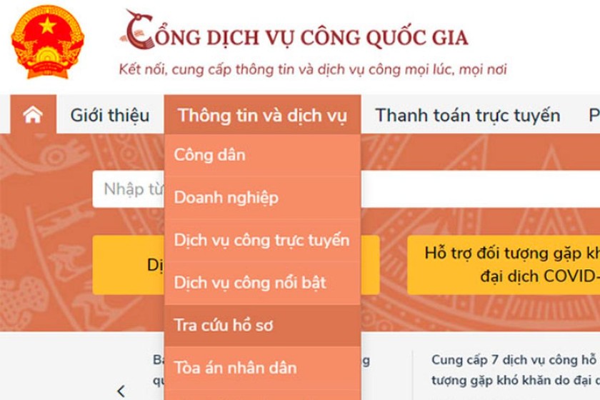 Triển khai Cổng Dịch vụ công quốc gia trở thành điểm "một cửa số" tập trung, duy nhất từ ngày 27/6.
