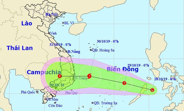 ATNĐ có thể mạnh lên thành bão trên biển Đông