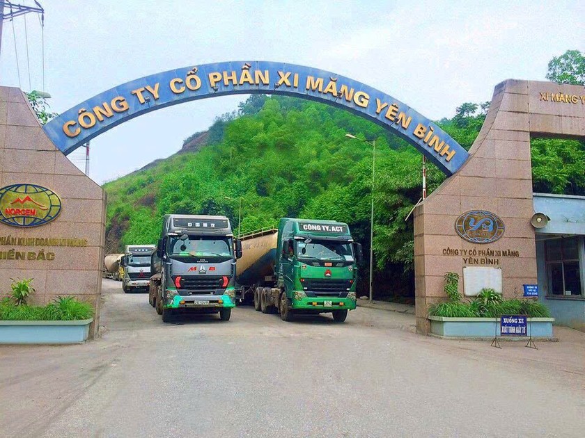 Công ty cổ phần xi măng Yên Bình vượt khó để giữ nhịp tăng trưởng. (Ảnh: Lê Hanh)