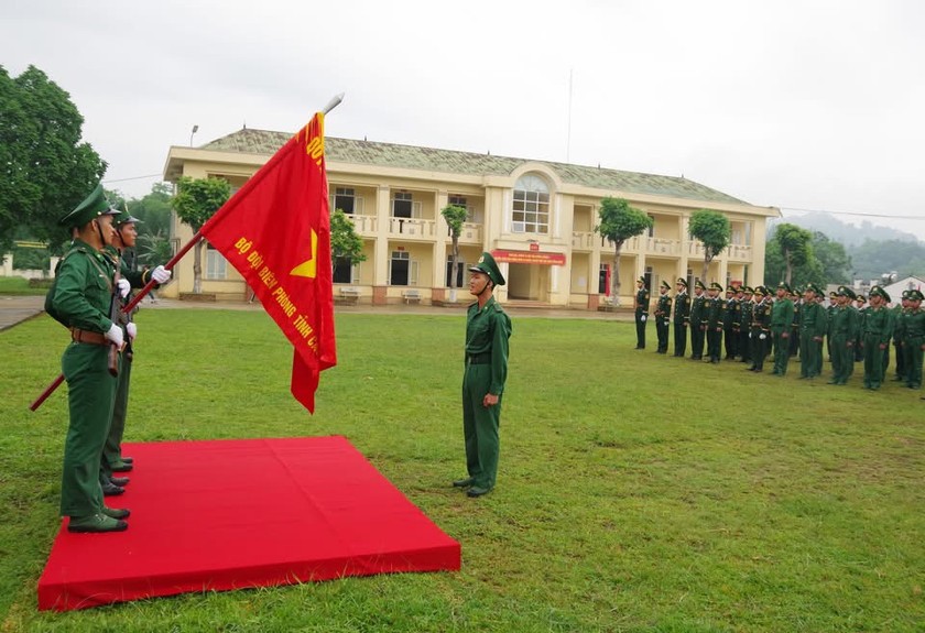Bộ đội Biên phòng tỉnh Cao Bằng tổ chức Lễ tuyên thệ chiến sĩ mới 
