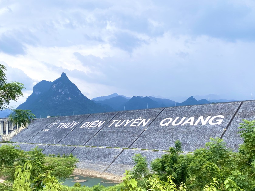 Thuỷ điện Tuyên Quang (Ảnh: Lê Hanh)