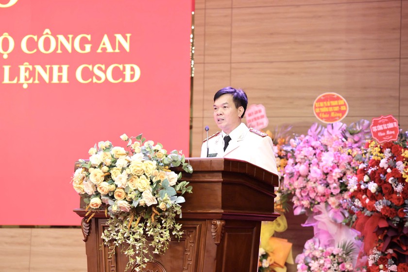 Đại tá Đỗ Tiến Thuỳ, Tân Phó Tư lệnh Cảnh sát cơ động (Ảnh: Nhân vật cung cấp)