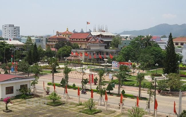 Trung tâm thị xã An Nhơn. Ảnh: baobinhdinh.vn