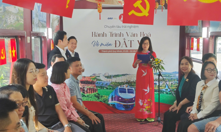 Chính thức khởi động tuyến tàu du lịch 'Về miền đất võ'