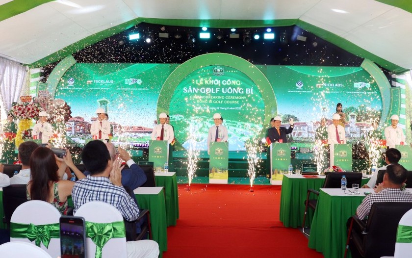 Khởi công sân Golf 36 hố tại Quảng Ninh