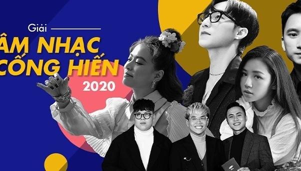 Bình chọn Giải thưởng Âm nhạc Cống hiến 2020 qua e-mail