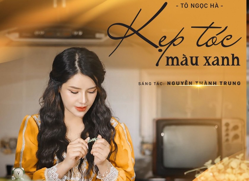 “Kẹp tóc màu xanh” dành tặng phái đẹp, ảnh NVCC