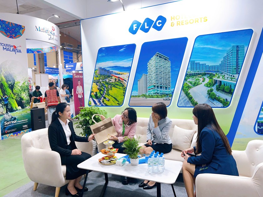 Khách tham quan hội chợ sẽ có nhiều trải nghiệm thú vị khi tham gia một số chương trình kích cầu du lịch (ảnh P.V)