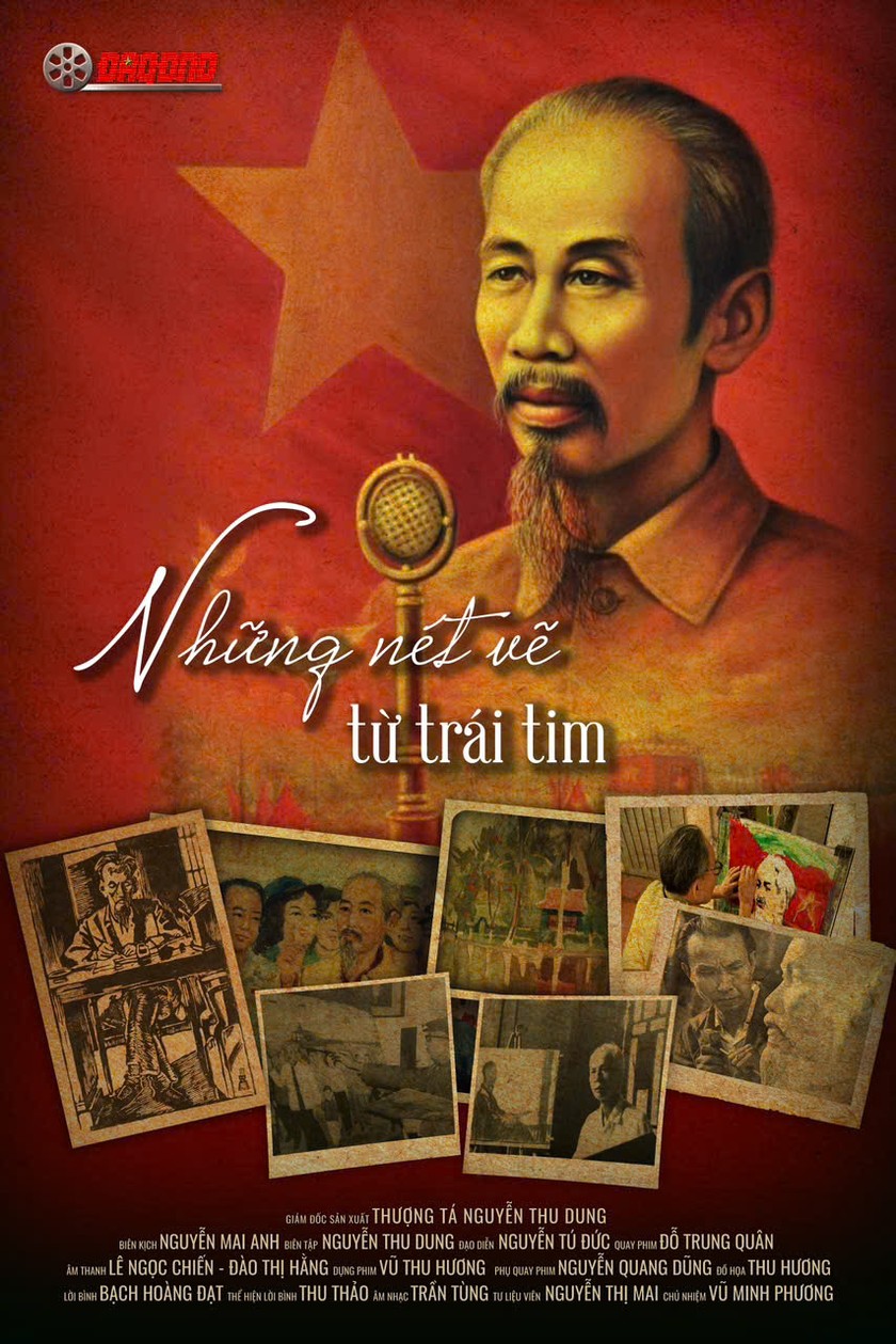 Ảnh trong phim &quot;Những nét vẽ từ trái tim&quot;.