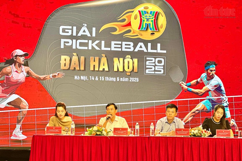 Giải chính thức diễn ra vào ngày 14 - 15/6/2025 tại Cụm Liên hợp sân Pickleball - Trung tâm Văn hoá - Thông tin, Thể thao và Du lịch quận Cầu Giấy, Hà Nội. (Ảnh BTC)