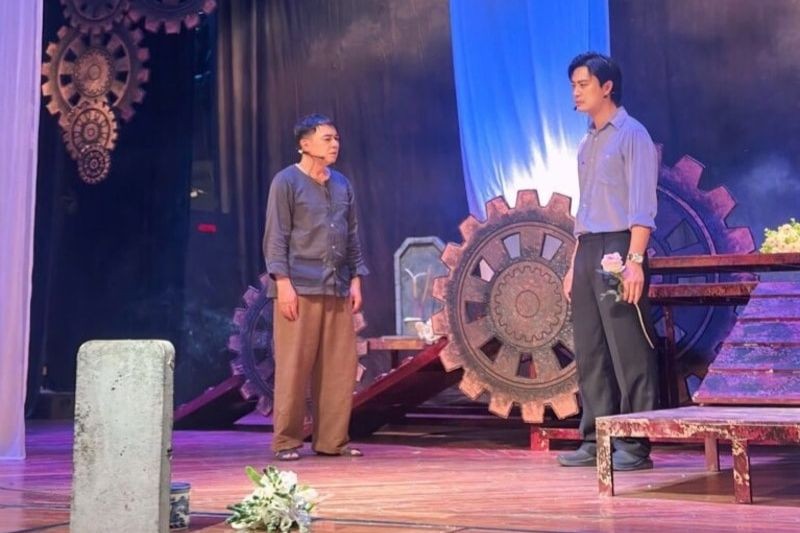 Vở kịch “Tôi và chúng ta” do NSND Trung Hiếu đạo diễn sẽ đậm chất thời đại 4.0 (ảnh NHKHN)