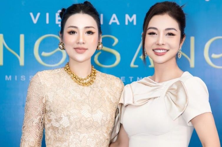 Hoa hậu Jennifer Phạm và Á hậu Tú Anh là thành viên ban giám khảo Hoa hậu Du lịch Việt Nam 2026 (ảnh BTC).