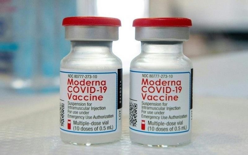 Vaccine Moderna. Ảnh: AFP