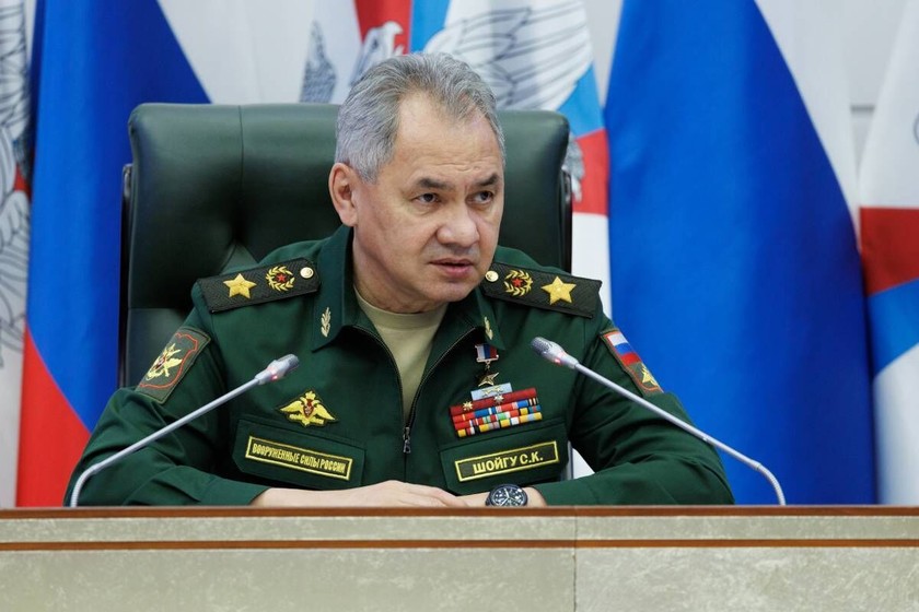 Bộ trưởng Quốc phòng Nga Sergei Shoigu.