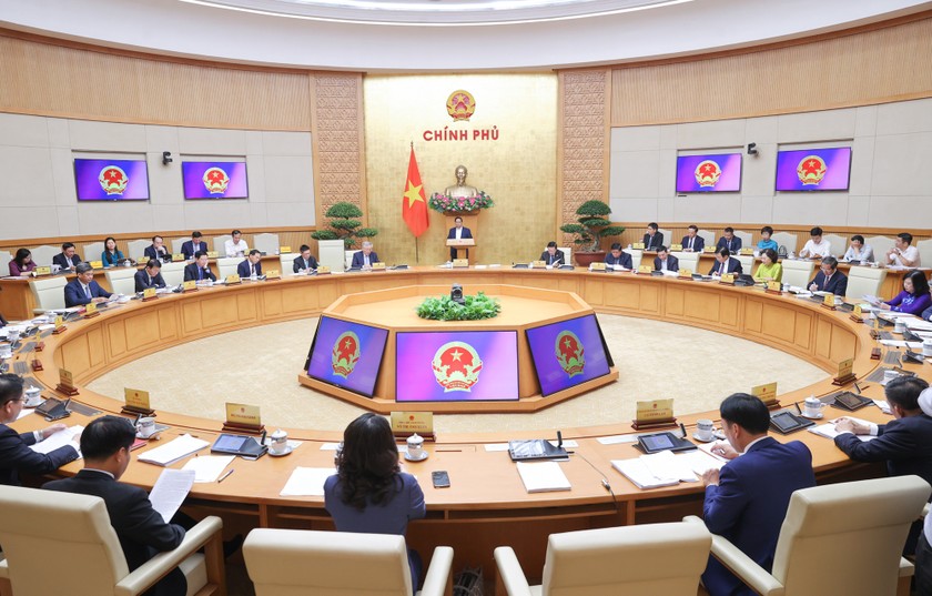 Thủ tướng Phạm Minh Chính chủ trì Phiên họp Chính phủ thường kỳ tháng 5/2025 ảnh 3
