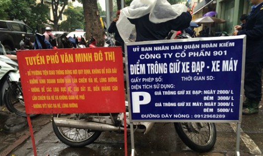 Quận Hoàn Kiếm sẽ tính phí ô tô, xe máy theo giờ?