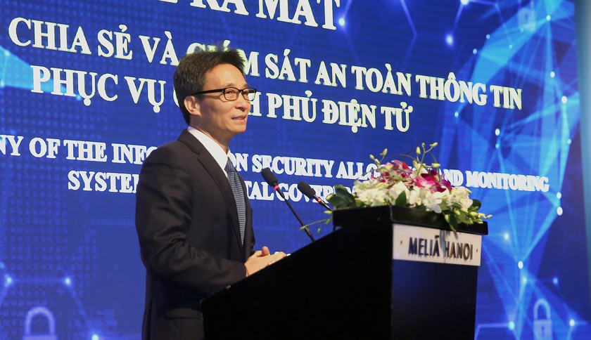 Phó Thủ tướng Vũ Đức Đam phát biểu