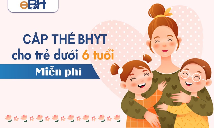 Hơn 40.000 trẻ em dưới 6 tuổi đã được cấp thẻ BHYT qua các thủ tục hành chính liên thông