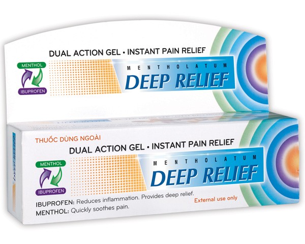 Sản phẩm thuốc Deep Relife do Công ty TNHH Rohto Mentholatum VN sản xuất và đăng ký.