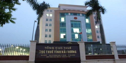 Cục thuế Hải Dương.