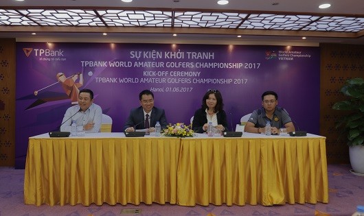 Chính thức khởi động TPBank World Amateur Golfers Championship 2017