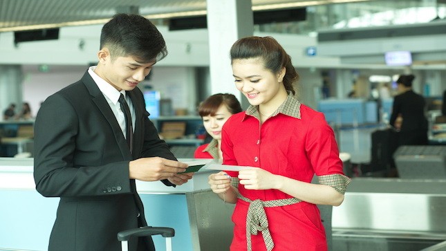 VietJet thông báo quầy làm thủ tục mới  tại sân bay Tân Sơn Nhất 