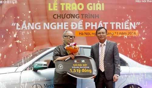 Viettel tặng xe Mercedes cho khách hàng góp ý về sản phẩm dịch vụ