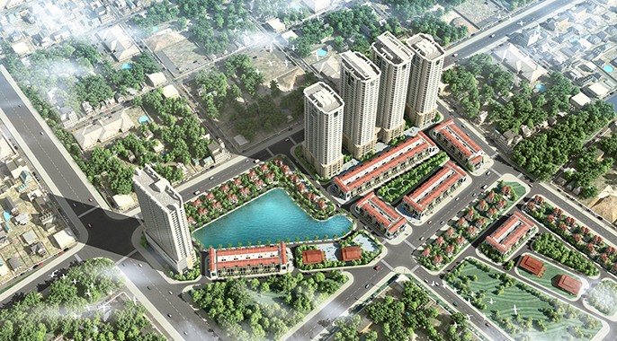 Phối cảnh Khu đô thị FLC Garden City