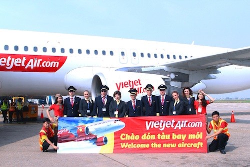 Vietjet nhận thêm tàu bay mới
