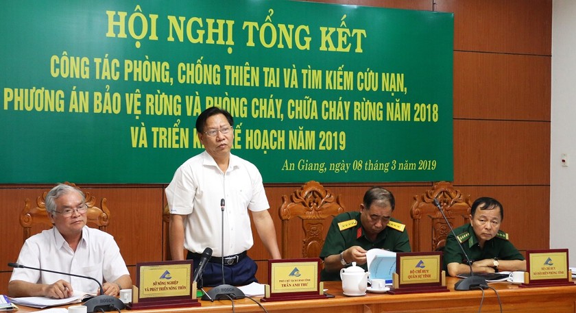 An Giang: Tích cực triển khai phòng, chữa cháy rừng mùa khô 2019