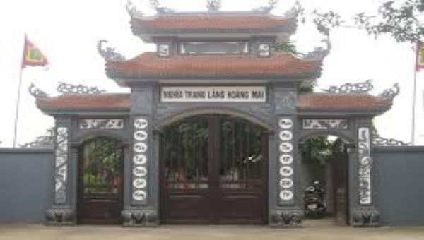 Nghĩa trang làng Hoàng Mai (còn gọi là nghĩa trang Ao Đường)