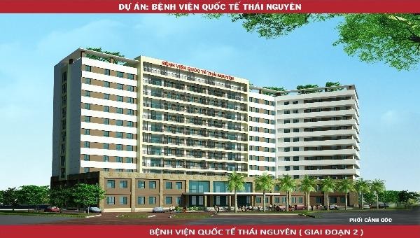 Mô hình Bệnh viện Quốc tế Thái Nguyên giai đoạn 2