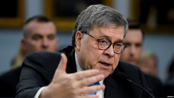 Bộ trưởng Tư pháp Mỹ William Barr