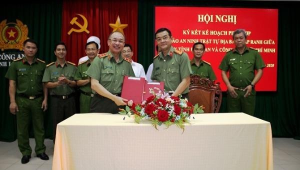 Tăng cường phối hợp đảm bảo ANTT trên địa bàn giáp ranh giữa Long An - TP Hồ Chí Minh 