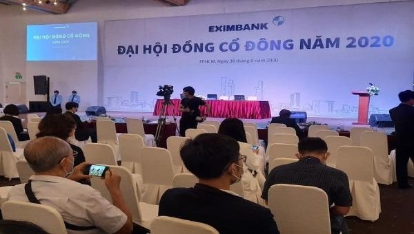 Đại hội cổ đông thường niên ngày 30/6 vừa qua của Eximbank không có đủ số lượng cổ đông tham dự cần thiết (Ảnh: Thy Thơ)