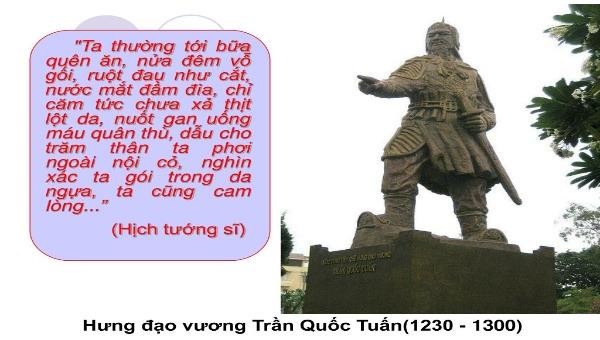 Nghệ thuật quân sự thiên tài của cha ông - Kỳ 3: Hào sảng lời Hịch Sát Thát 