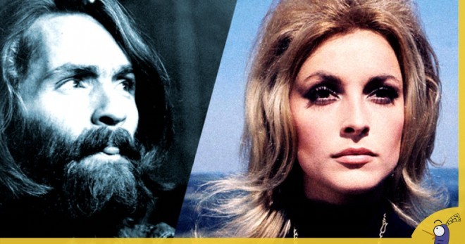 Sharon Tate đã mất mạng dưới tay kẻ sát nhân Charles Manson (trái). 