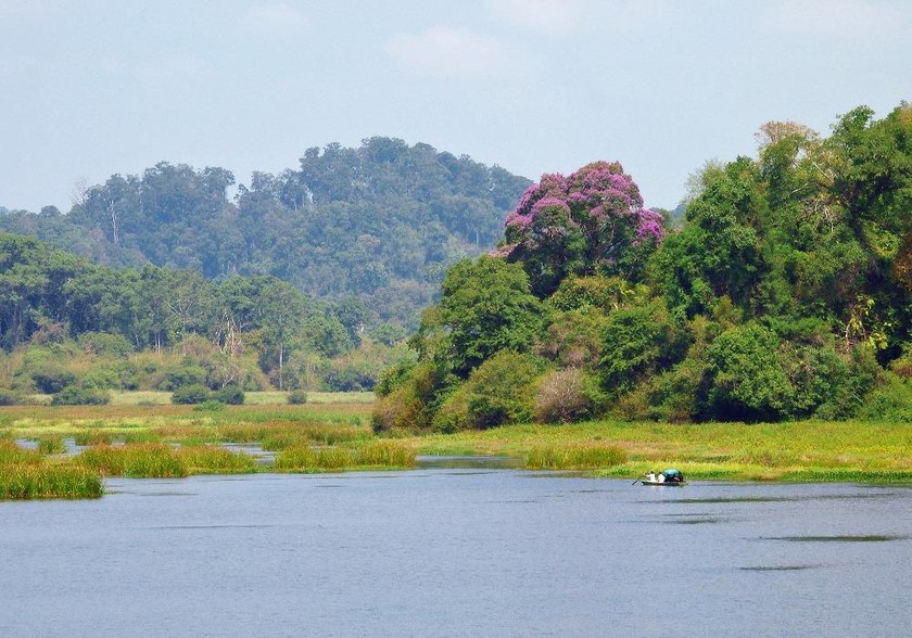 Vẻ đẹp nên thơ của Bàu Sấu - Nam Cát Tiên ( ảnh Tăng A Pâu). 