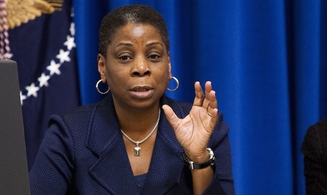 Nữ tỷ phú Ursula Burns. 