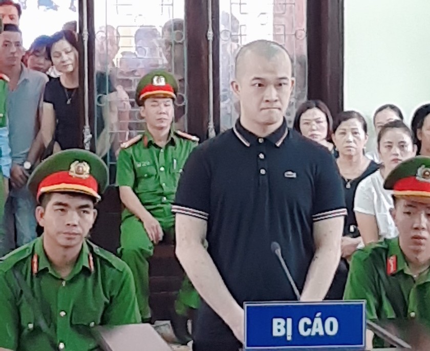 Bị cáo Lành Đức Giang. 