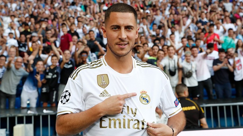 Hazard rất được Real kỳ vọng khi bỏ ra số tiền lớn để chiêu mộ.