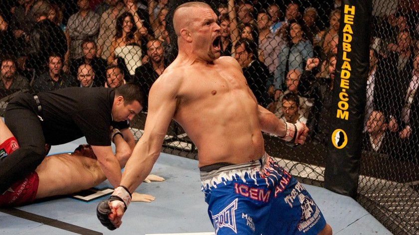 Võ sĩ Chuck Liddell. 