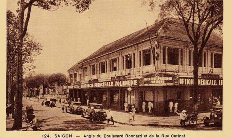 Một tiệm thuốc tại Sài Gòn của dược sĩ La Thành Nghệ (ảnh tư liệu). 