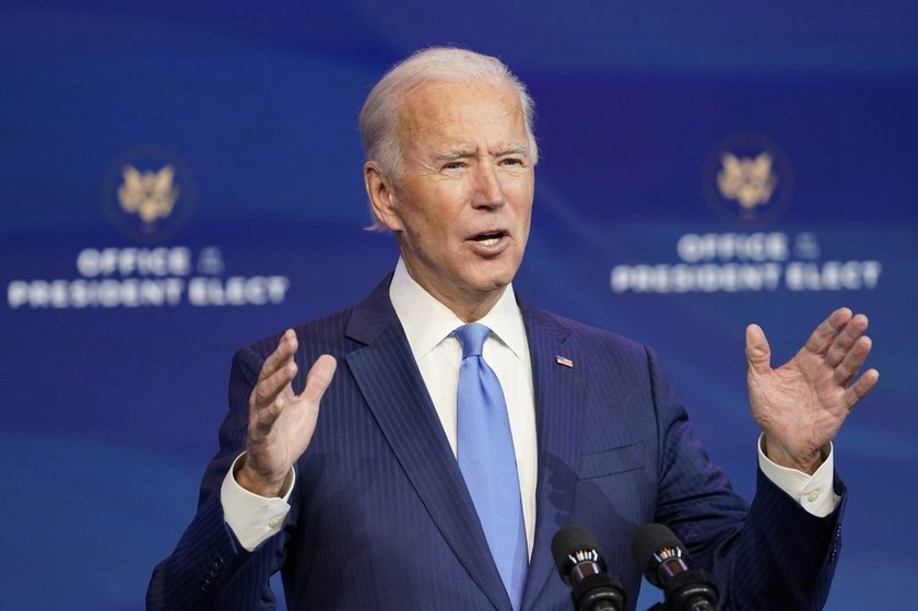 Ông Joe Biden tổng thống đắc cử. 