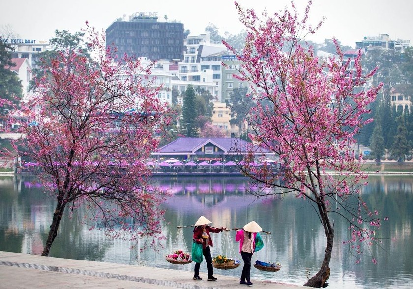 Gánh hàng rong - một hình ảnh thân thương ở thành phố sương mù.