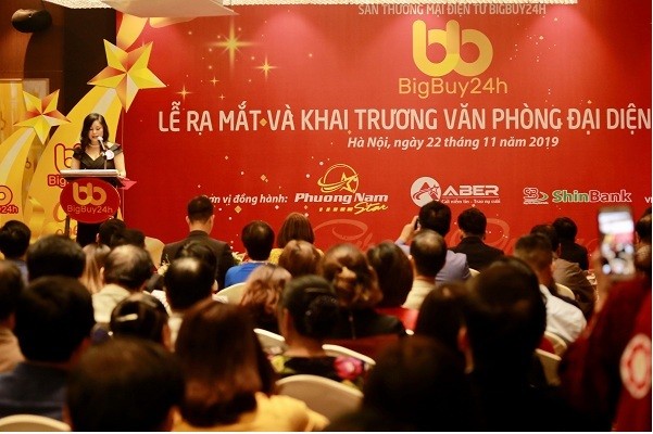 Lễ ra mắt Bigbuy24h được tổ chức rầm rộ để gây thanh thế.